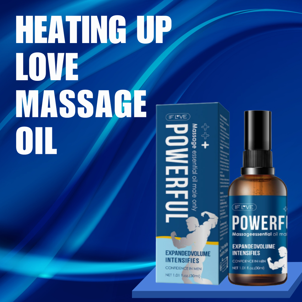 Male Performance Massage Essential Oil Vitality Supplement