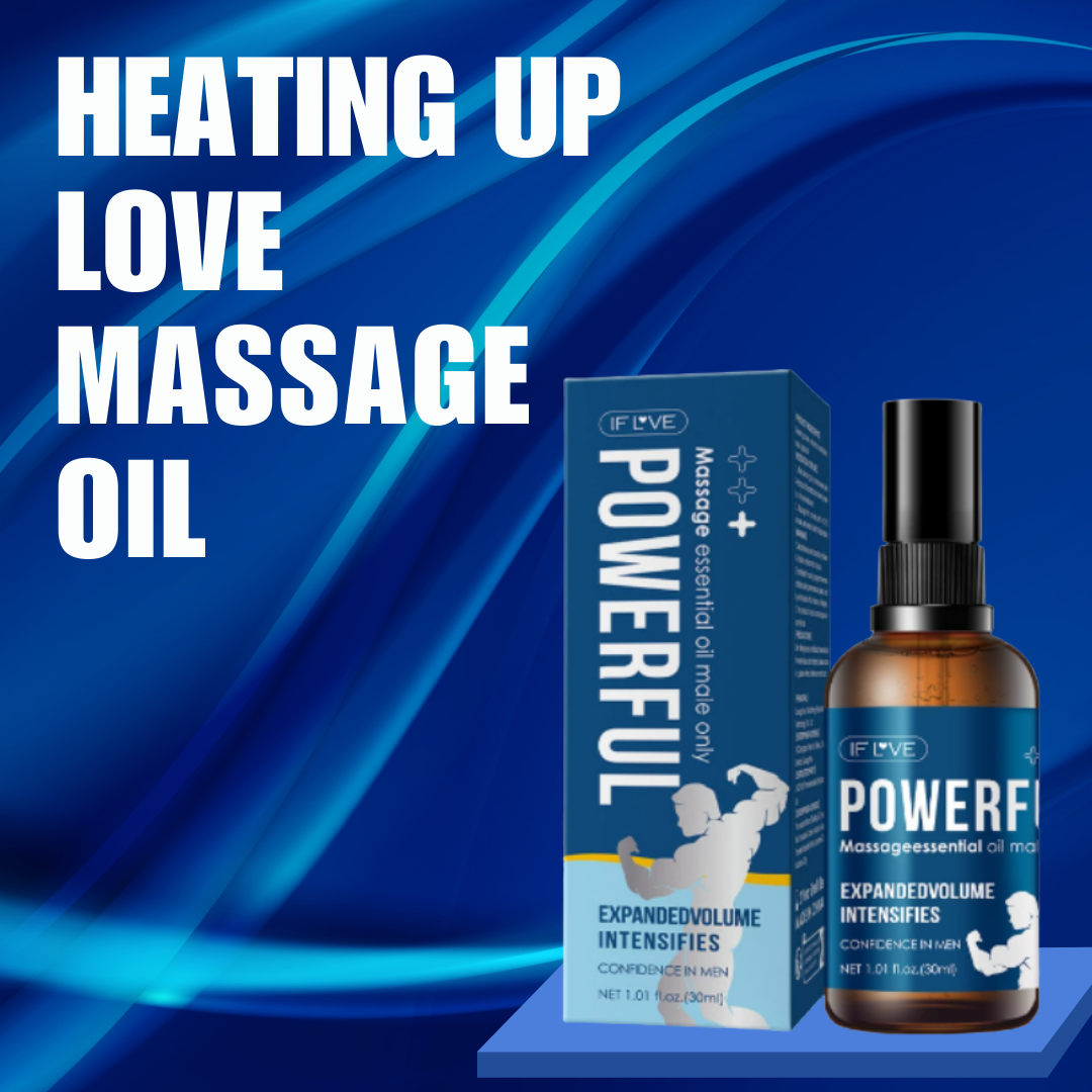 Male Performance Massage Essential Oil Vitality Supplement