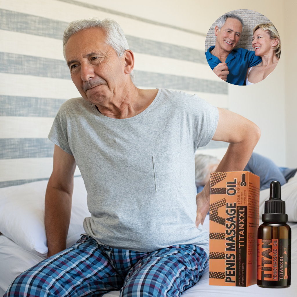 Men's Massage Oil Stamina Supplement
