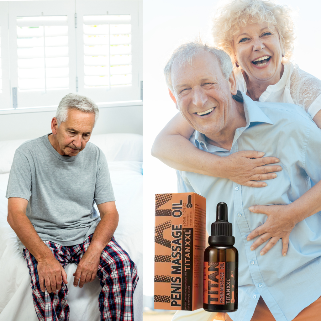 Men's Massage Oil Stamina Supplement