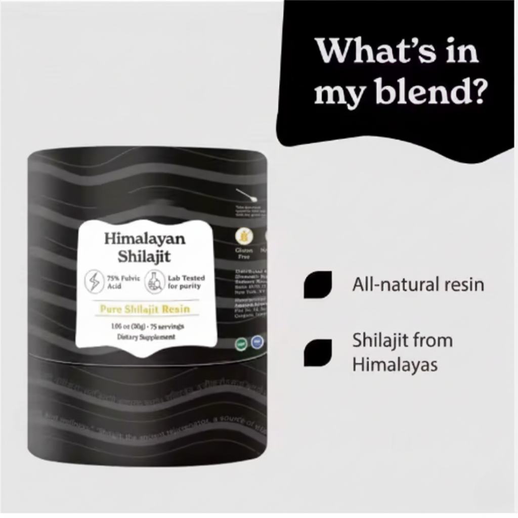Pure Himalayan Shilajit Resin Vitality Supplement
