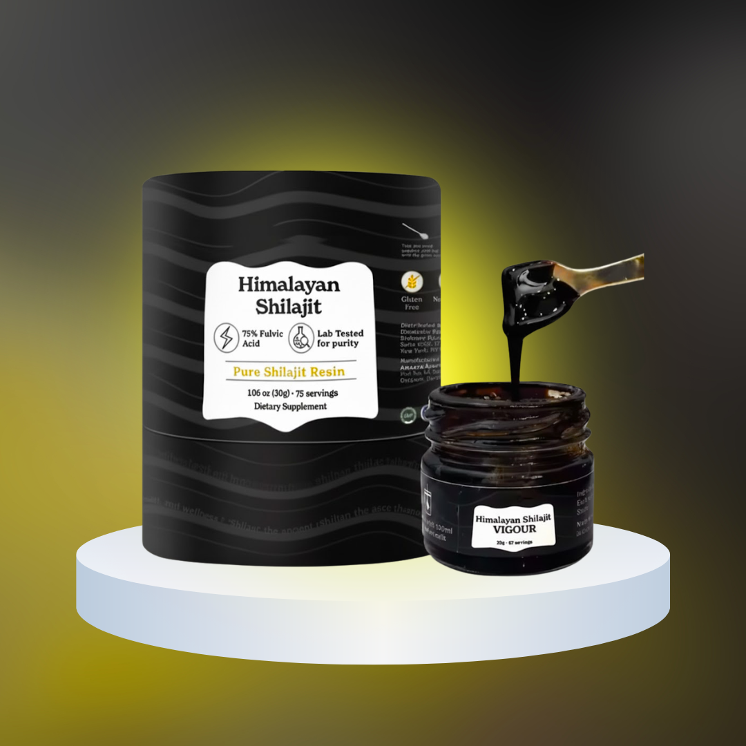 Pure Himalayan Shilajit Resin Vitality Supplement