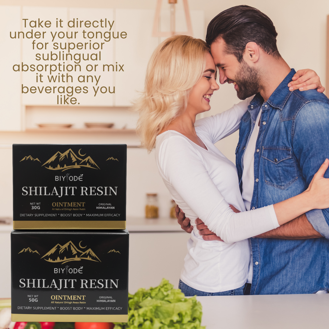 Shilajit Resin Ointment Natural Energy Endurance Supplement