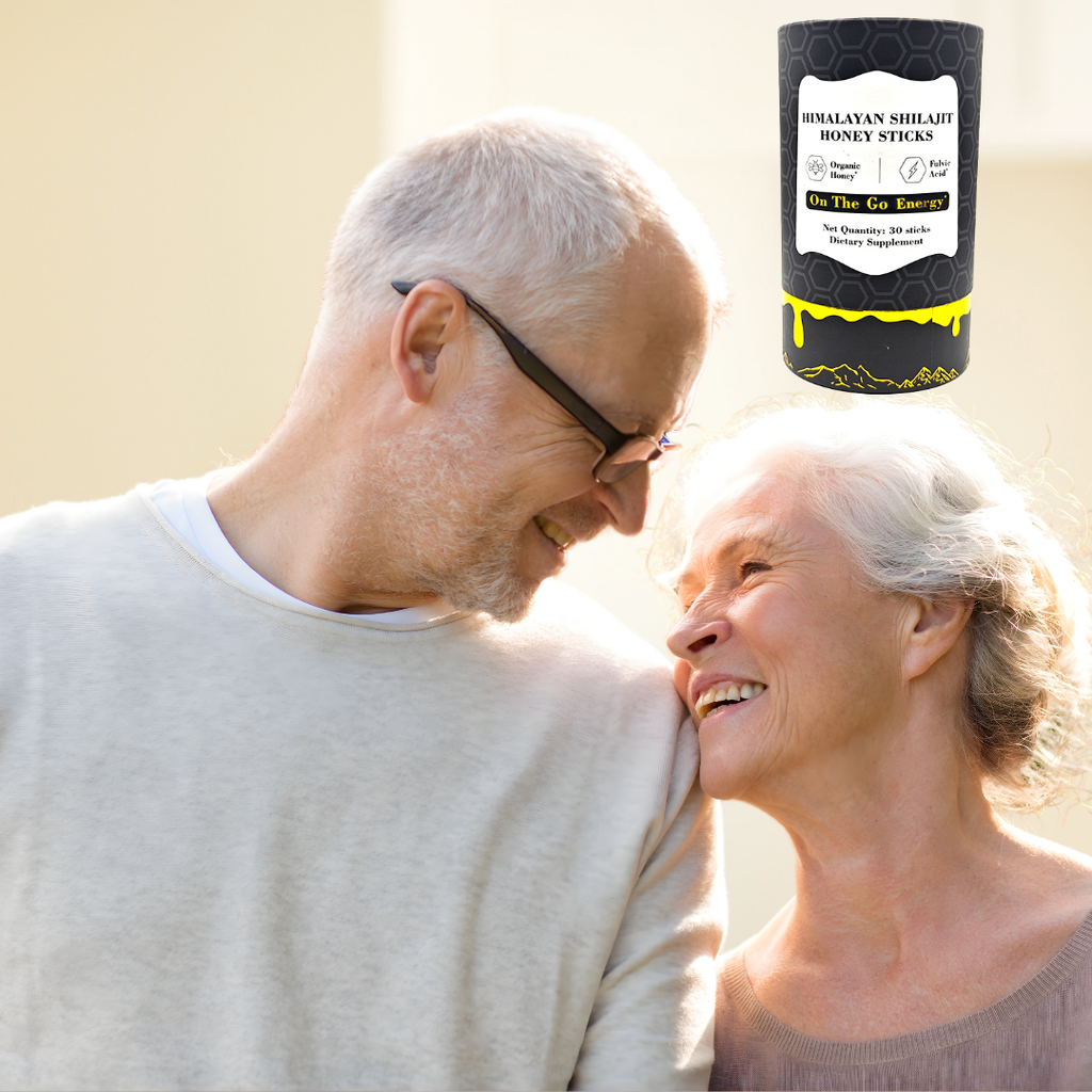 Himalayan Shilajit Honey Sticks Male Vitality Supplement