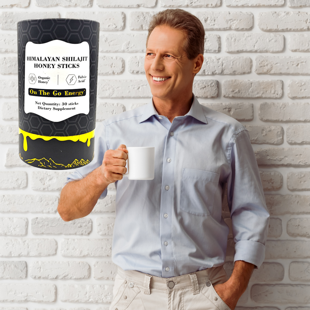 Himalayan Shilajit Honey Sticks Male Vitality Supplement