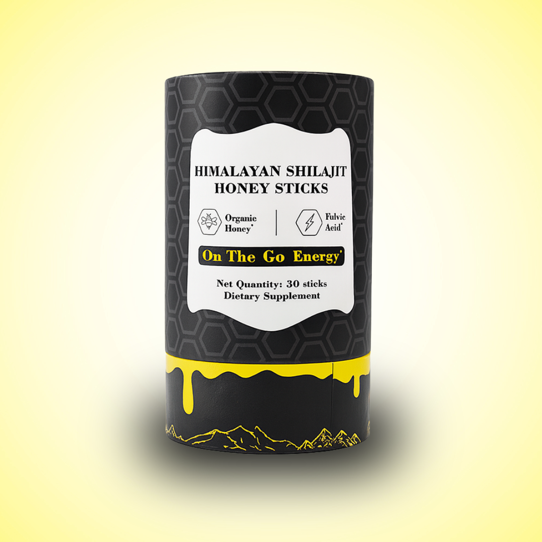 Himalayan Shilajit Honey Sticks Male Vitality Supplement