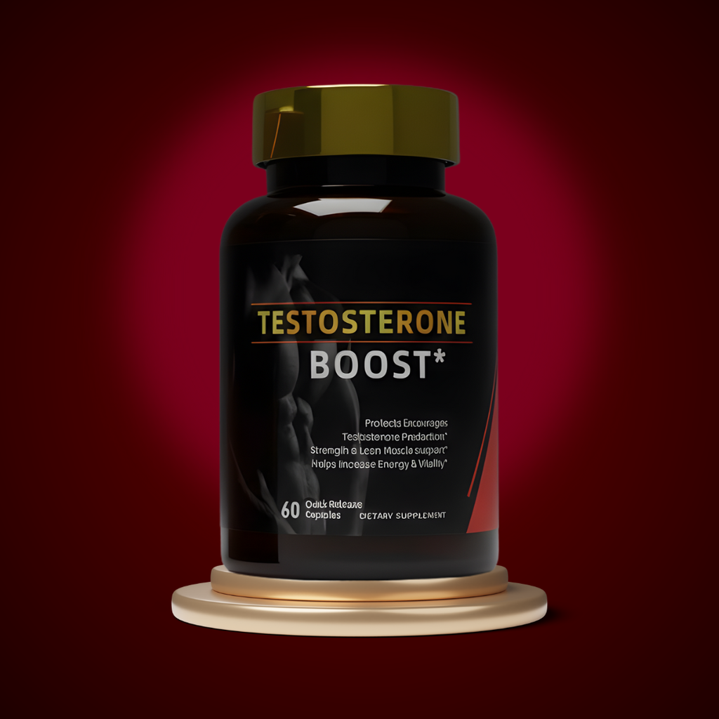 Testosterone Boost Men Vitality Supplement