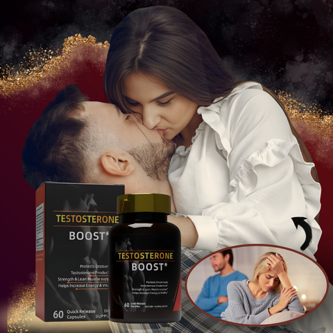 Testosterone Boost Men Vitality Supplement