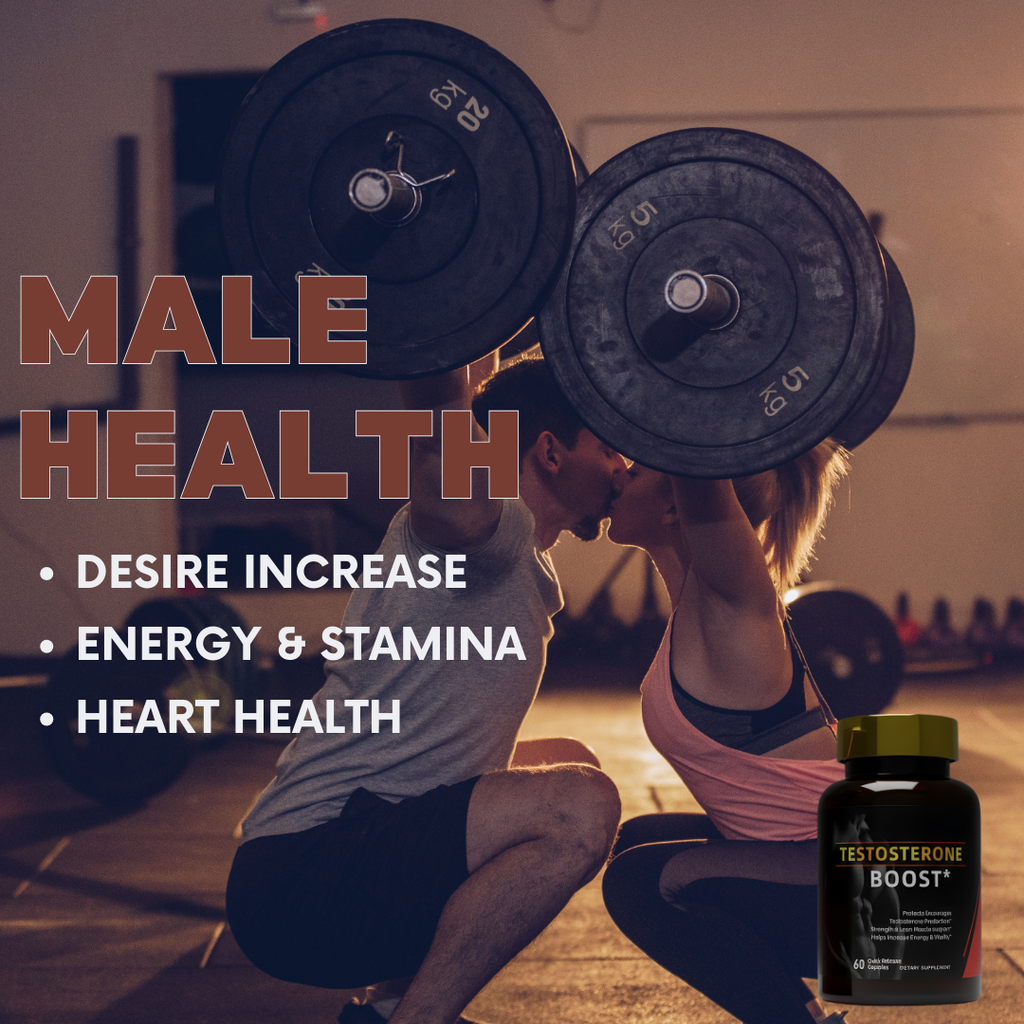 Testosterone Boost Men Vitality Supplement