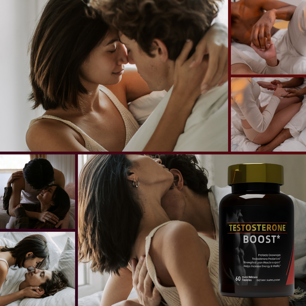 Testosterone Boost Men Vitality Supplement