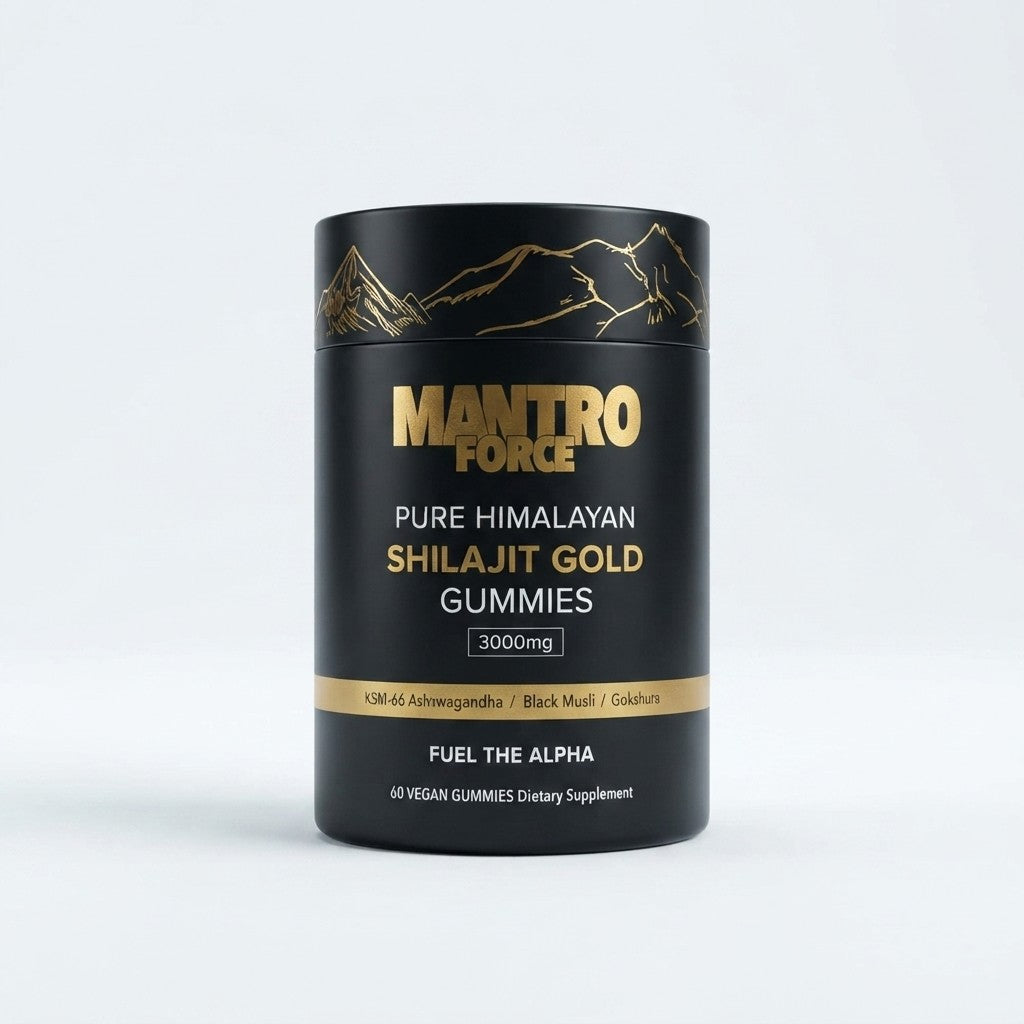 Pure Himalayan Shilajit Gold Gummies Supplement